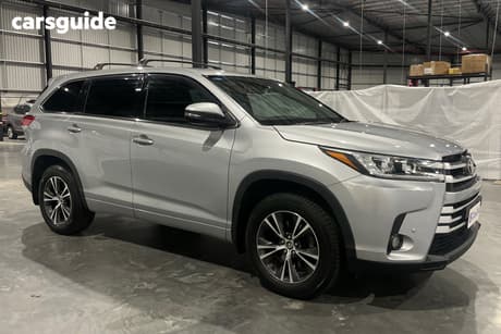 Silver 2017 Toyota Kluger Wagon Gx (4X2)