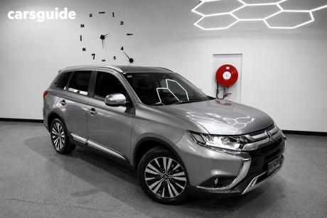 Grey 2018 Mitsubishi Outlander SUV LS 7 SEAT (2WD) ZL MY19