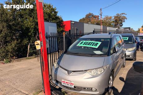 Silver 2007 Toyota Tarago Wagon Gli