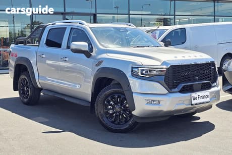 Silver 2026 Foton Tunland Dual Cab Pick-up V9-S (4X4)