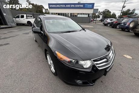Black 2009 Honda Accord Euro Sedan Luxury