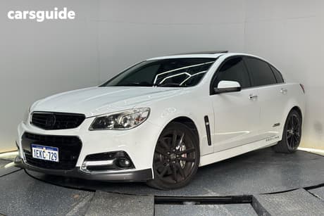 White 2013 Holden Commodore Sedan Ss-V Redline
