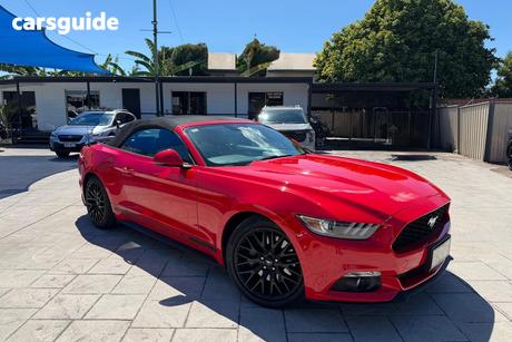Red 2016 Ford Mustang Convertible 2.3 Gtdi