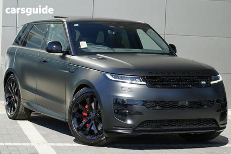 Black 2026 Land Rover Range Rover Sport SUV