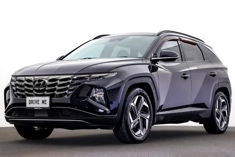 Black 2021 Hyundai Tucson Wagon Highlander (Awd)
