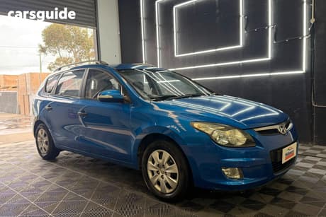 Blue 2011 Hyundai I30 Wagon Cw Sx 2.0