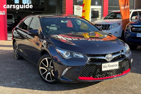 Blue 2017 Toyota Camry Sedan Atara Sx