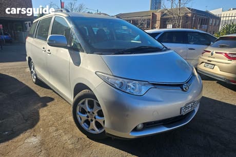 Silver 2008 Toyota Tarago Wagon Gli