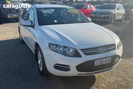 White 2013 Ford Falcon Sedan Xt