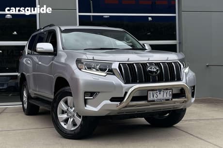 Silver 2022 Toyota Landcruiser Prado Wagon Gxl