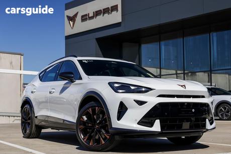 White 2026 Cupra Formentor SUV VZE F
