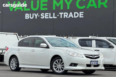 White 2009 Subaru Liberty Sedan 2.5I