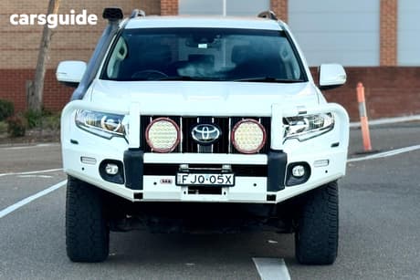 White 2020 Toyota Landcruiser Prado Wagon Gx