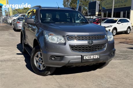 Silver 2015 Holden Colorado 7 Wagon Lt (4X4)