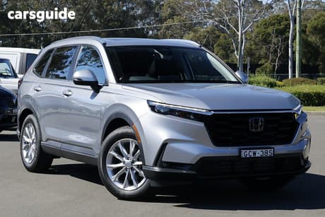 Silver 2025 Honda CR-V Wagon Vti L7 (2Wd) 7 Seats