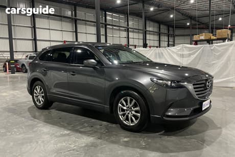 Grey 2018 Mazda CX-9 Wagon Touring (Fwd)