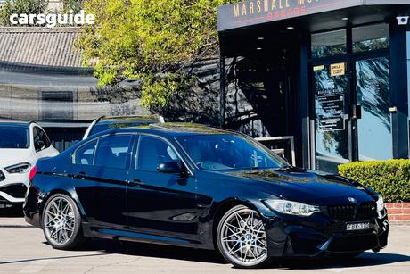 Black 2016 BMW M3 Sedan Competition