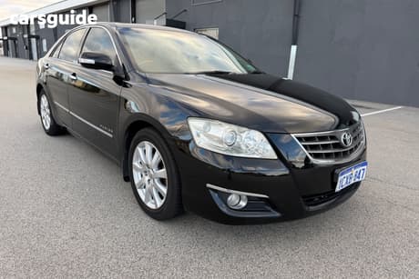 Black 2008 Toyota Aurion Sedan Presara