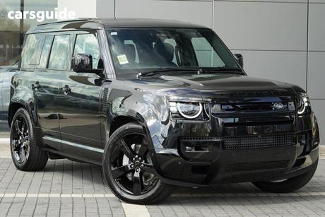 Black 2026 Land Rover Defender Wagon 110 D350 X-Dynamic Hse (257Kw)