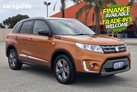 Orange 2018 Suzuki Vitara Wagon Rt-S