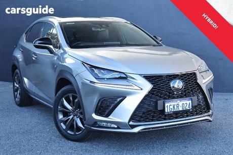 Silver 2020 Lexus NX300H Wagon F Sport Hybrid (Fwd)