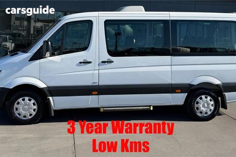 White 2016 Mercedes-Benz Sprinter Bus Transfer