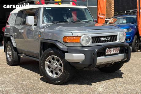 Silver 2011 Toyota FJ Cruiser Wagon