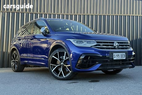 Blue 2021 Volkswagen Tiguan Wagon 235Tsi R