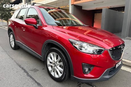 Red 2013 Mazda CX-5 Wagon Akera (4X4)