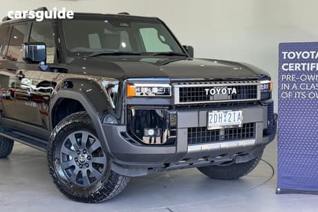 Black 2025 Toyota Landcruiser Prado Wagon Altitude