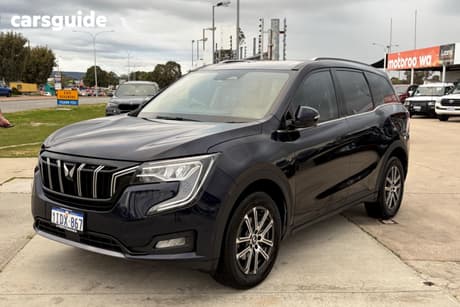 Black 2024 Mahindra XUV700 Wagon Ax7