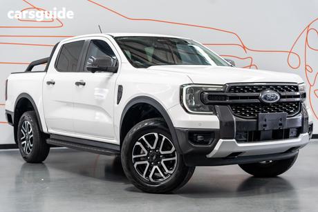 White 2023 Ford Ranger Double Cab Pick Up Sport 2.0 (4X4)