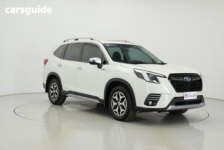 White 2023 Subaru Forester Wagon Hybrid L (Awd)