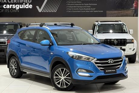 Blue 2016 Hyundai Tucson Wagon Active X (Fwd)