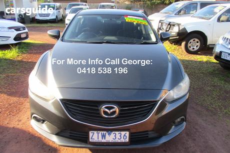 Grey 2013 Mazda 6 Sedan Sport