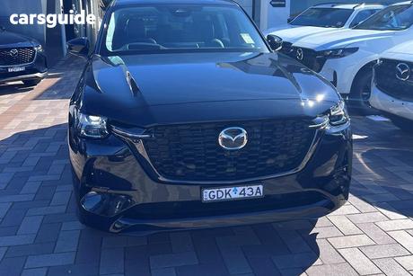 Black 2026 Mazda CX-60 Wagon D50E Gt Hybrid
