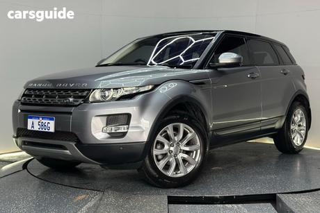 Grey 2014 Land Rover Range Rover Evoque SUV SD4 PURE 4X4
