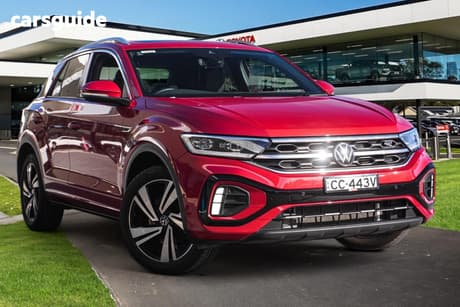 Red 2022 Volkswagen T-ROC Wagon 140Tsi R-Line