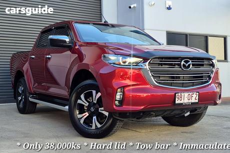Red 2023 Mazda BT-50 Dual Cab Pick-up Gt (4X4)