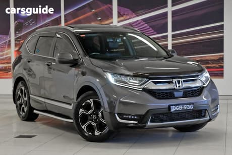 Grey 2019 Honda CR-V Wagon Vti-Lx (Awd)
