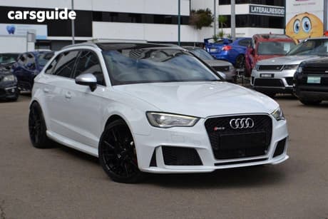 White 2016 Audi RS3 Hatchback Sportback Quattro