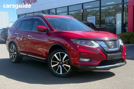 Red 2019 Nissan X-Trail Wagon Ti (4Wd)