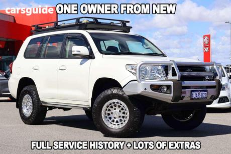 White 2012 Toyota Landcruiser Wagon Altitude Se