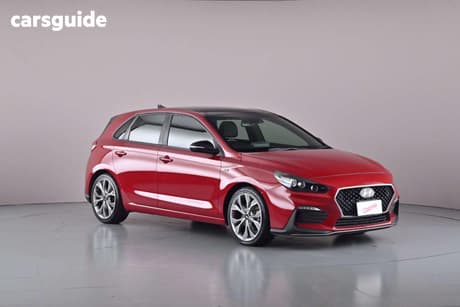 Red 2020 Hyundai I30 Hatchback N Line Premium