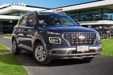 Grey 2019 Hyundai Venue Wagon Active