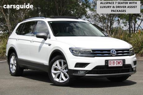 White 2018 Volkswagen Tiguan Wagon Allspace 162 Tsi Highline