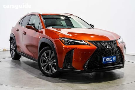 Red 2019 Lexus UX200 Wagon F Sport