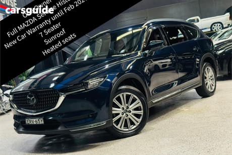 Blue 2021 Mazda CX-8 Wagon Asaki (Awd)