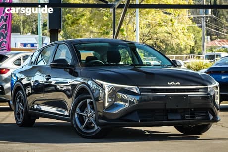 Grey 2025 Kia K4 Sedan S
