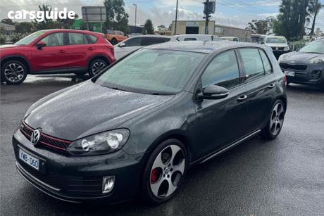 Grey 2011 Volkswagen Golf Hatchback Gti